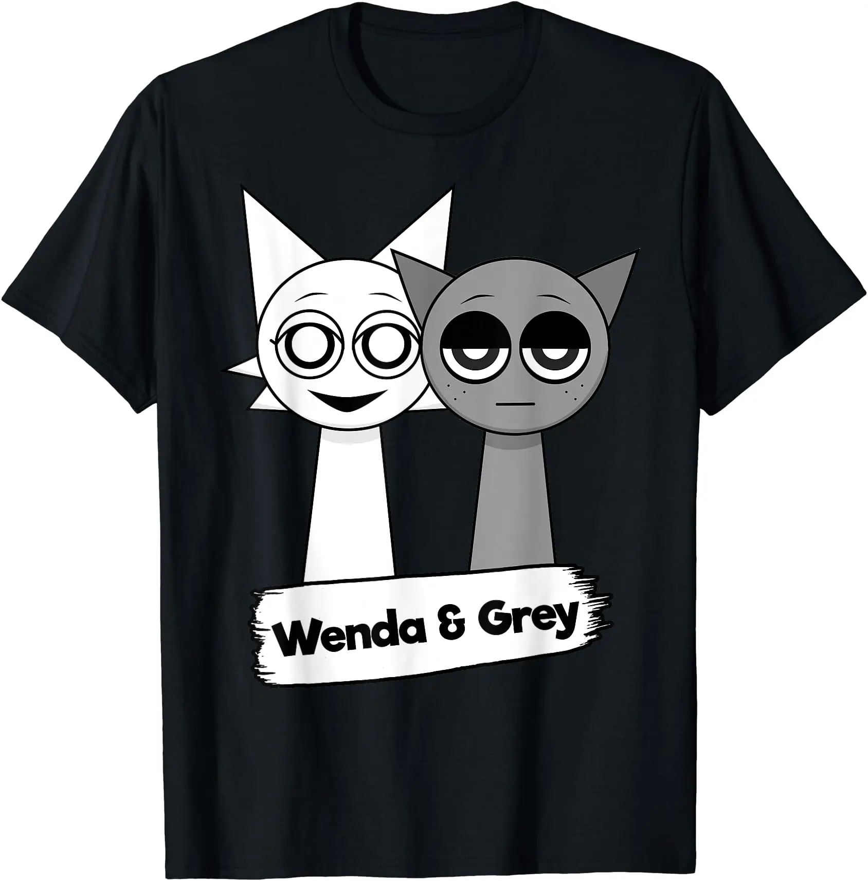 Sprunki Wenda and Gray toys for Boys and Girls T-Shirt Sprunki Wenda and Gray toys for Boys and Girls T-Shirt