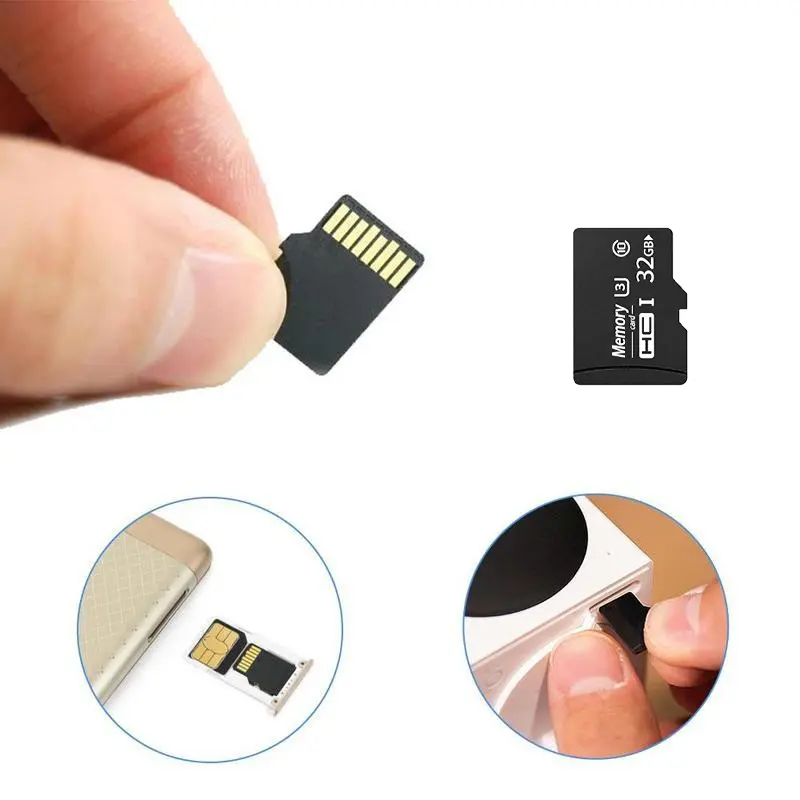 32GB Micro SD Card High Speed Memory Card 100MB/s Read & Write, Class 10 TF Card for Camera, Phone, Tablet, Drone, Security Camera & More