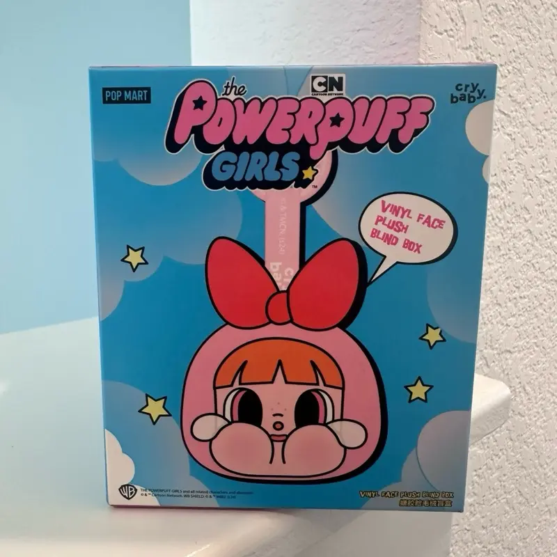 CRYBABY x Powerpuff Girls Series Vinyl Face Plush Blind Box - Confirmed Bunny Blossom