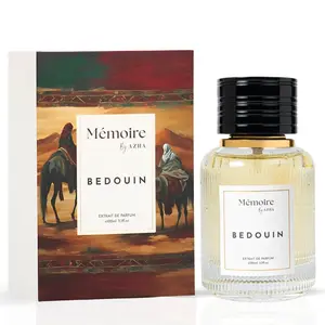 INTENSE OUD Bedouin Extrait de Parfum Spray, 100ml (3.3 Oz) - Memoire Collection by Azha, Unisex Desert-Inspired Fragrance