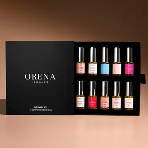 Best Selling Feminine Scents Discovery Set - 10 Mini Body Oils