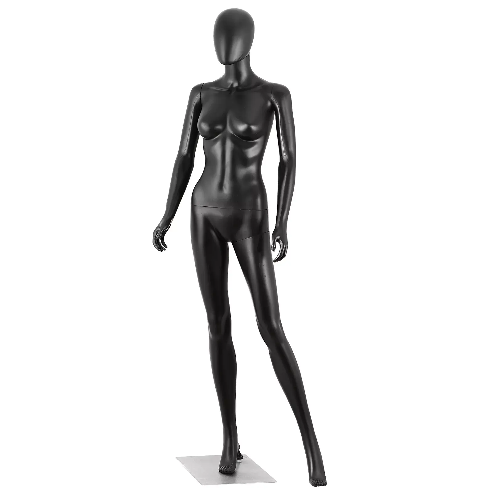 SUPERDEAL 70" PVC Female Full-Body Standard Hair Extension Mannequin - Adjustable, Detachable Parts, 360-Degree Rotatable Head, for Home Supplies Hangers & Pegs Organizer Display,dorm essentials,home decor