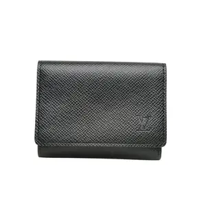 Pre-owned Louis Vuitton 【Alea】LOUIS VUITTON Black Cowhide P216752392
