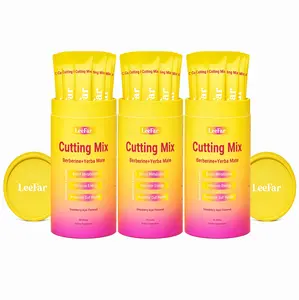 3 Pack LeeFar Cutting Drink Mix – | JA Strawberry Açaí Flavor – | (30 Servings)