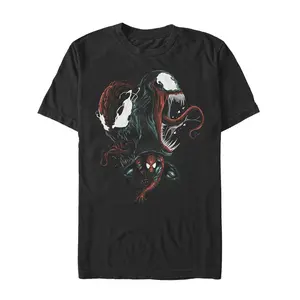 Men's Marvel: Spider-Man Venom Alien Symbiote Duo T-Shirt