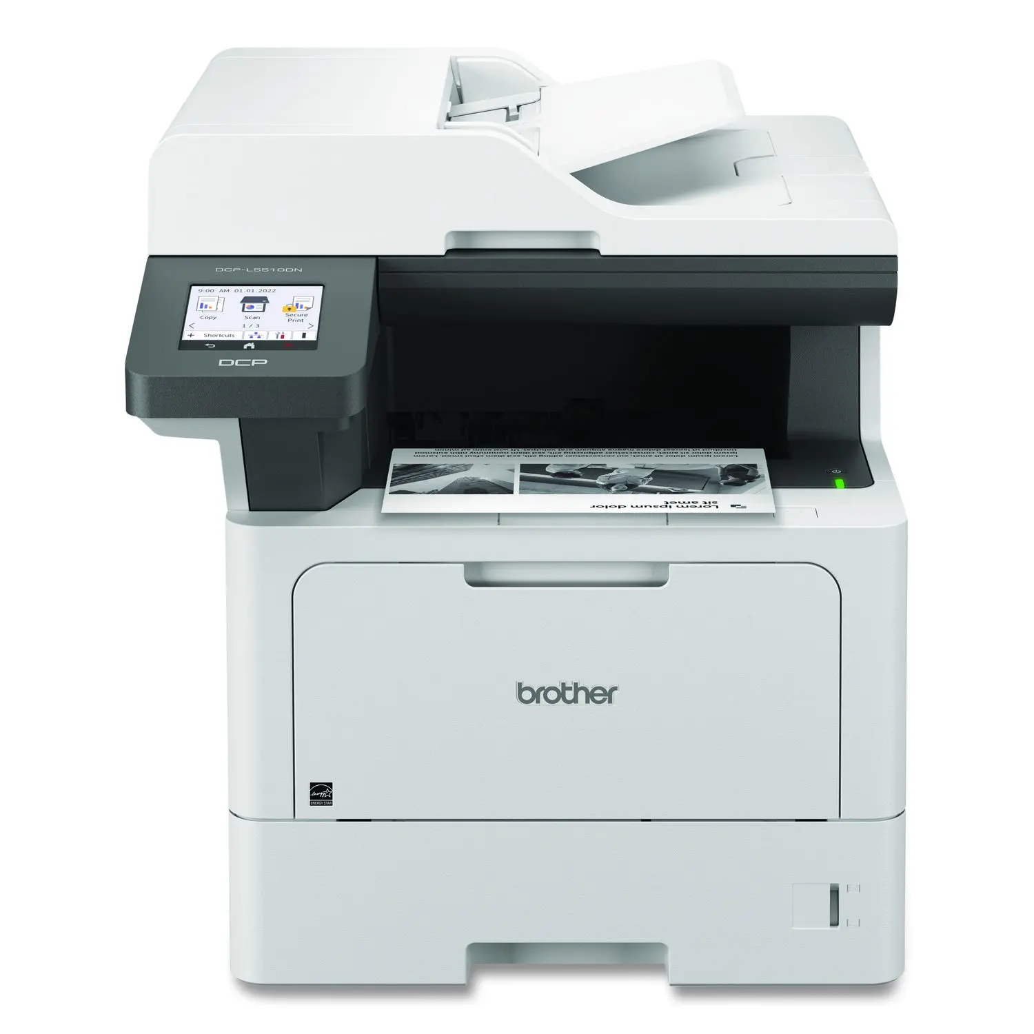 Brother DCP-L5510DN Wired Laser Multifunction Printer Monochrome