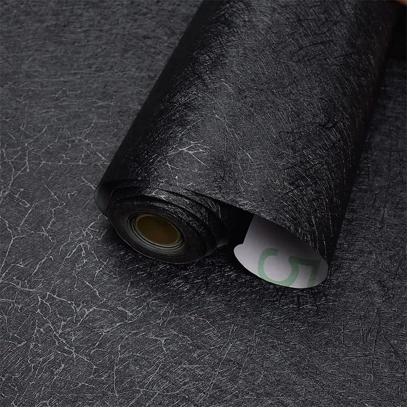Modern Decorative Peel and Stick Wallpaper Roll for Bedroom & Living Room, Self-Adhesive Film Design, Washable & Waterproof Material, 40cm X 2m Size