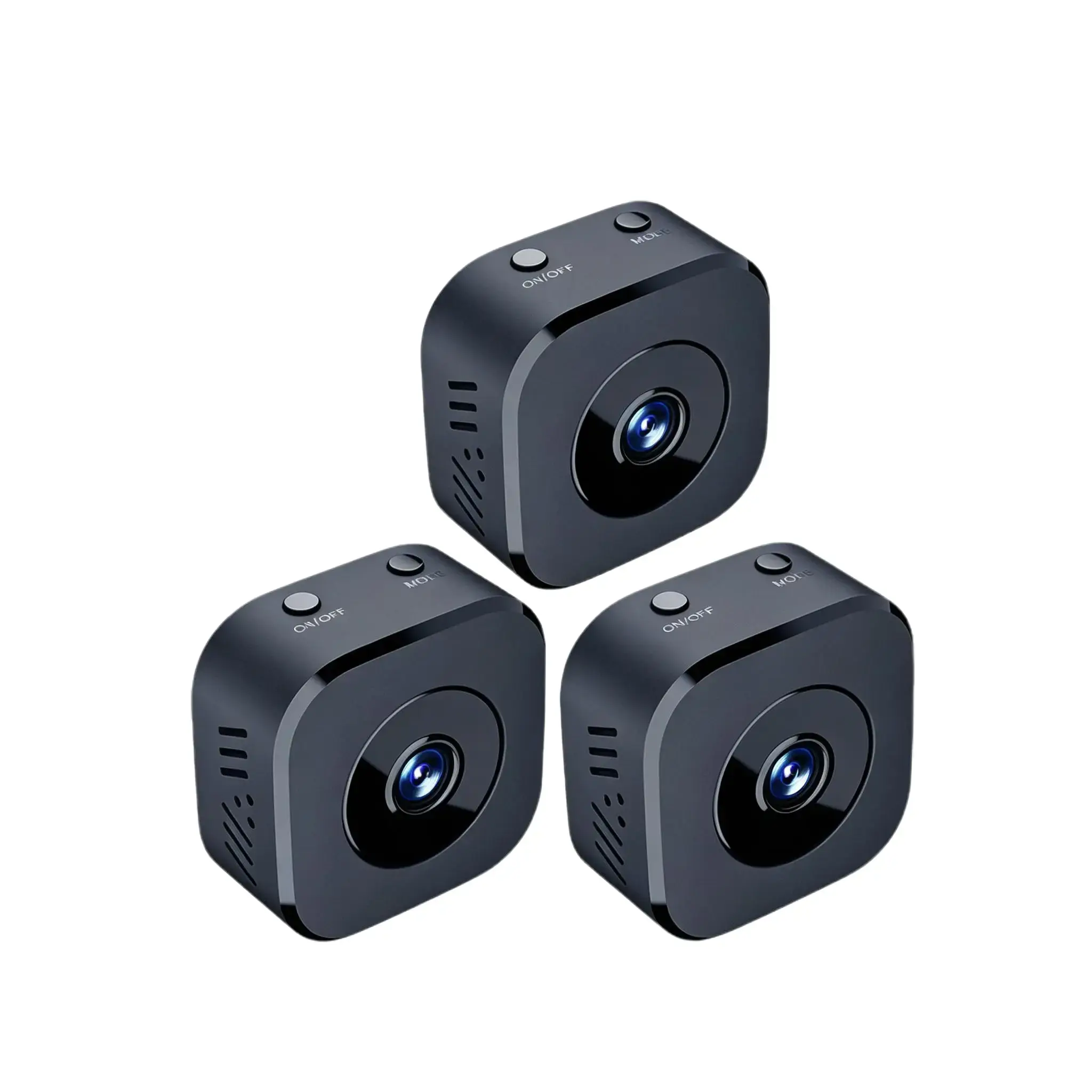 Security Camera 4K Mini Full Color Night Vision High Definition WiFi Monitor Waterproof Motion Detect Surveillance Smart Home