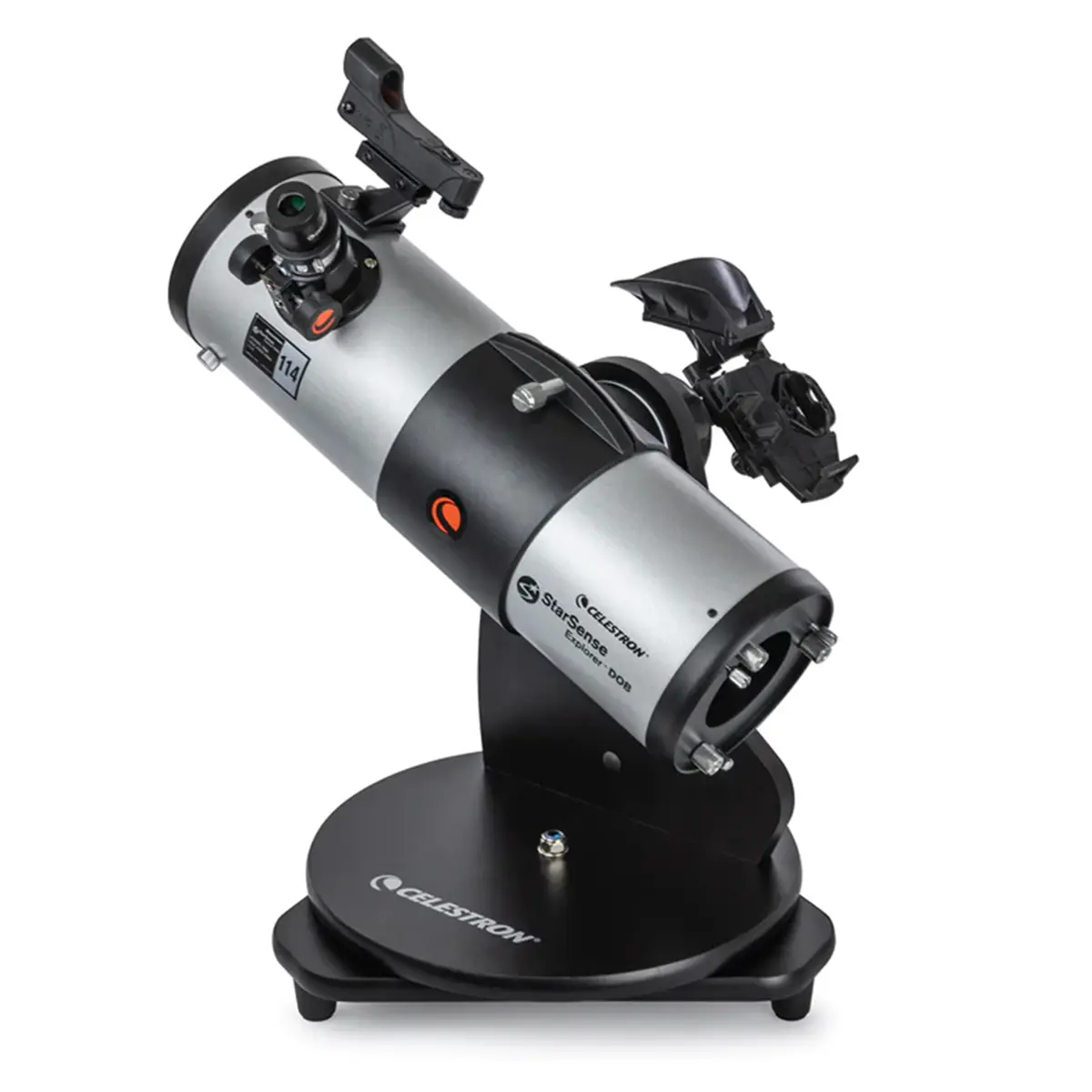 Celestron StarSense Explorer 114mm f/4 Tabletop Dobsonian Telescope - Smartphone App-Enabled, App Interface, iOS & Android Compatible, Sky Navigation Tool (Educational School & Office Supplies)