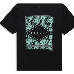 [100% cotton]Hurley Men's Transition Hawaiian Floral Graphic Tee T-Shirt Unisex