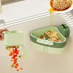 Upgraded Triangular Kitchen Sink Strainer Basket, Space-Saving Design for Dishwasher Use, Heavy-Duty Easy Clean, Ideal for Small Spaces, Kitchen Accessories