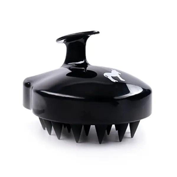 Scalp Massager Shampoo Brush - Soft Silicone Bristle Massaging Shower Tool For Deep Cleansing Lather Hair & Scalp | Dry Scalp, Oily Hair, Dandruff, Eczema, Seborrheic Dermatitis Head Scrubber & Anti-Dandruff Exfoliator | Promote Hair Growth & Scalp Health