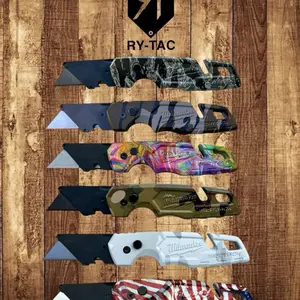 Custom coated Milwaukee fastback razor utility knife