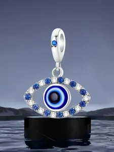 Evil Eye Design Pendant, Fashionable Pendant for Bracelet & Necklace for Women & Girls, Trendy All-match & Exquisite Jewelry for Birthday Gift