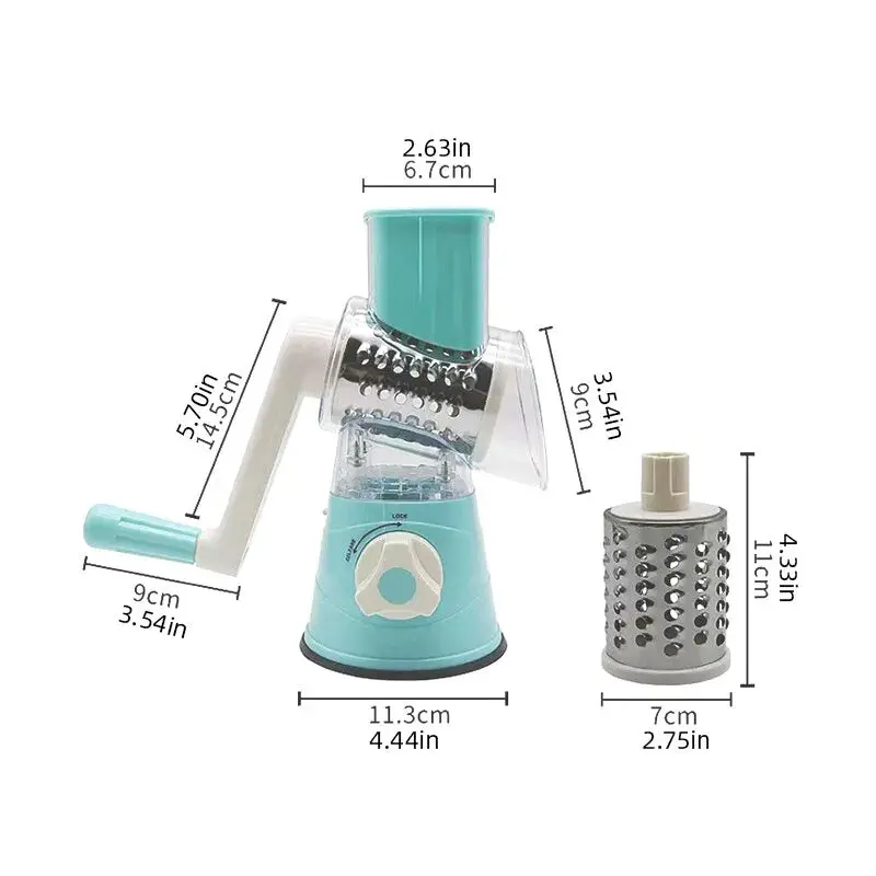 Multifunctional Roller Vegetable Cutter for Easy Cooking