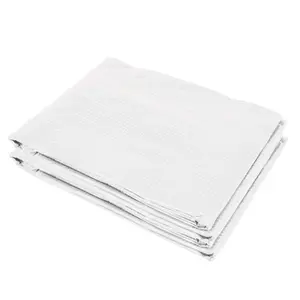 Outsunny 19.7' x 9.8' x 6.6' Plastic Greenhouse Cover Replacement, Heavy Duty Waterproof Tarp for Hoop House, Sheeting with 12 Windows, Door & Reinforcement Grid, Green