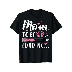 Mom To Be Loading Expecting Mother Announce Pregnancy T-Shirt
