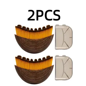 2PCS Lymphatic Contour Face Brush for Jawline & Chin Sculpting Dry Brushing Massager for Lymphatic Drainage