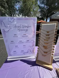 Large Angel Number Necklace
