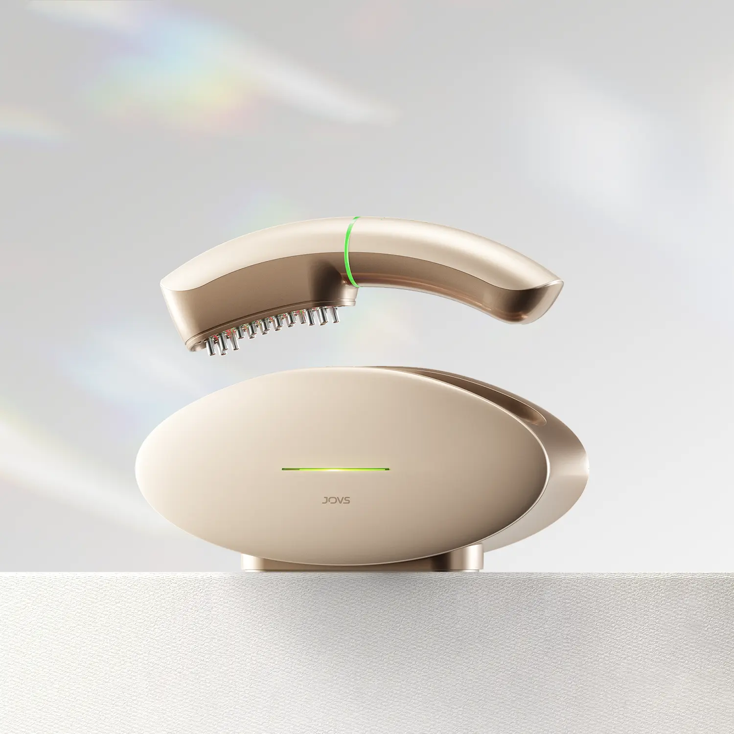 JOVS Slimax Microcurrent Anti-aging Device with Red Light Therapy 4-Step V-Face Lifting Scalp Hair Strengthening Body Contouring Skin Care Beauty Device for Face Hair at Home Use