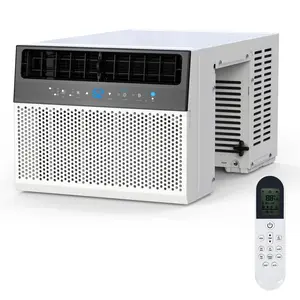 Garvee 6000 BTU Window Air Conditioner with U-Shaped Energy Saving Design, WiFi and Remote Control, Ultra Quiet Operation, Efficient Cooling for up to 269 Sq.ft., Ideal for Office, Bedroom, Kitchen, White