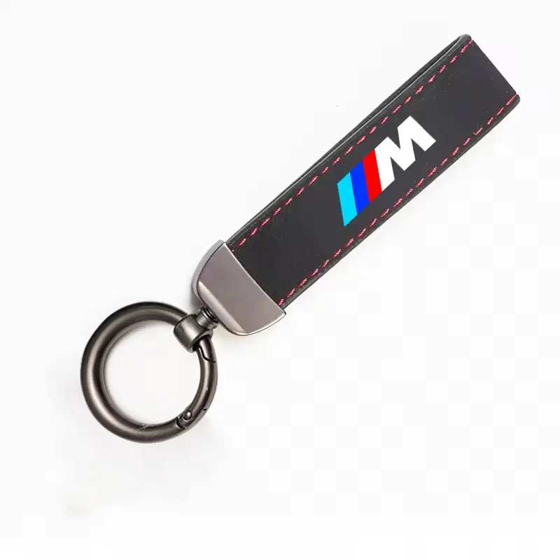 Suede Car Styling Keychain, Anti-Loss Key Ring Pendant, Gift for Bmw 1 3 5 7 Series M X1 X3 X4 X5 F10 F15 F16 F20 F30 M3 M4 E34 E46, Keychain Wristlet Strap, Stylish Keychain, Leather Keychain, Keychain For Car Keys, Stylish Keyring