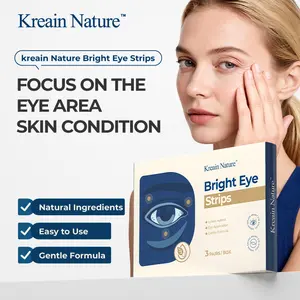 Kreain Nature 1 Bright Eye Strips with Lutein Essence - 3 Pairs per Box for Dry Irritated Bloodshot & Eye Swelling dealsforyoudays #Summervibes