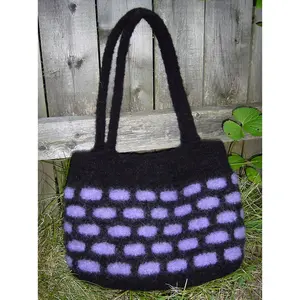 Felted Granny Bag