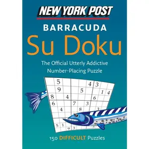 New York Post Barracuda Su Doku: 150 Difficult Puzzles[Paperback Book]