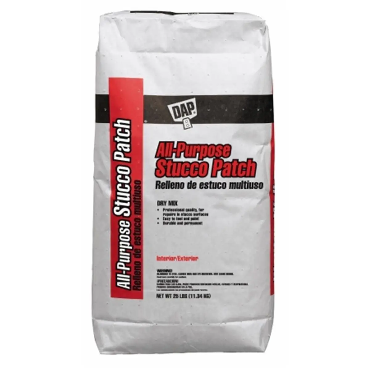 Dap All-Purpose Interior-Exterior Stucco Patch, White