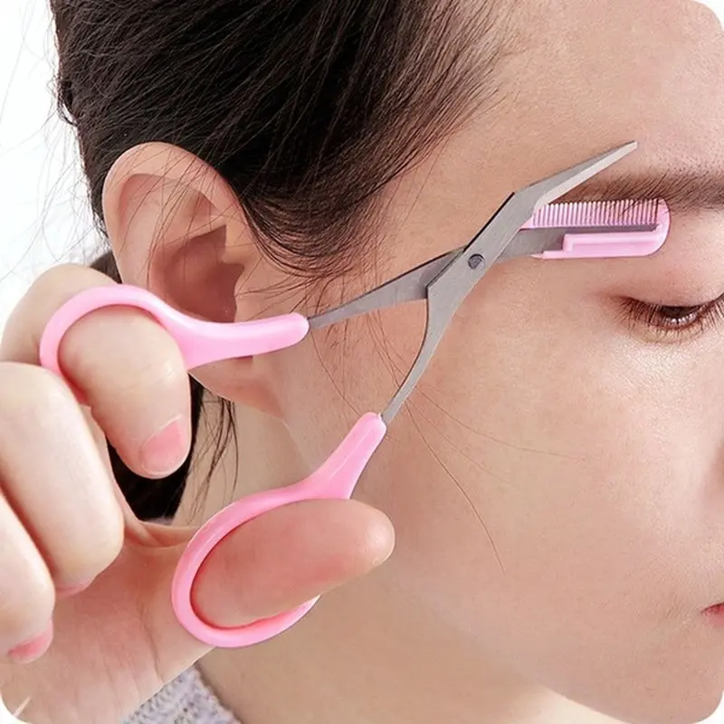 Eyebrow Comb Tool, Stainless Steel Brow Shaping Tools