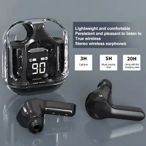 Touch Control Bluetooth-compatible True Wireless Earbuds, Noise-Canceling Microphone, Type-C USB Charging, Compact Design, Wireless, Compatible with iOS/android
