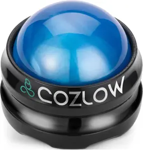 Massage Ball Roller Tool – Handheld Manual Roller for Back, Neck, Legs, Shoulders & Feet by Cozlow