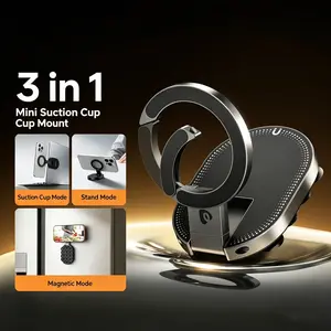 No More Dropping Phones! Magnetic Phone Ring Holder, Strong Magnet Mount for MagSafe Phones, Hands-Free Viewing & One-Handed Grip