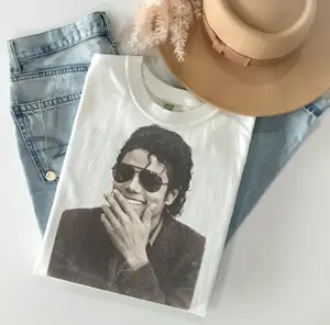 [FREESHIP] Hot Michael Jackson King of Pop Retro Graphic Tee Shirt All Color