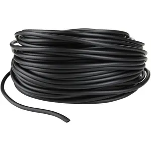 Aquarium 100  Standard 3/16" Black Flexible Airline Tubing for Fish ,Terrariums, and Hydroponics