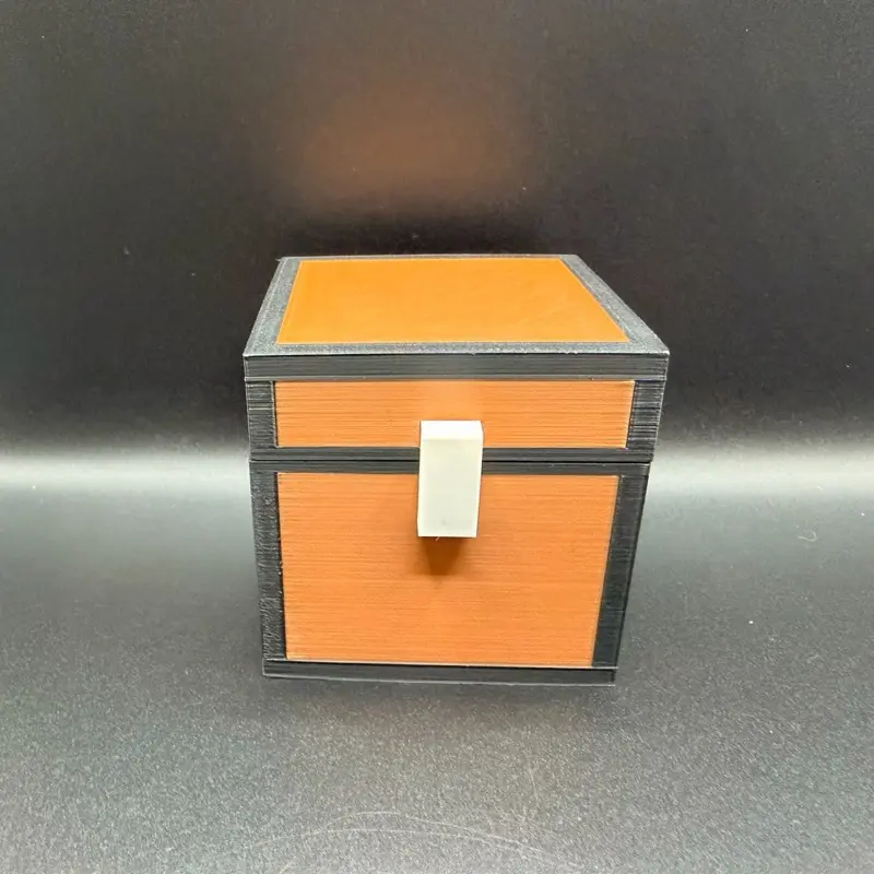 3D Printed Treasure Chest – Functional Storage Box