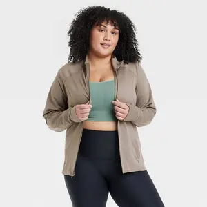 Women's Zip-Front Shacket - All in Motion Women's Zip-Front Shacket - All in Motion