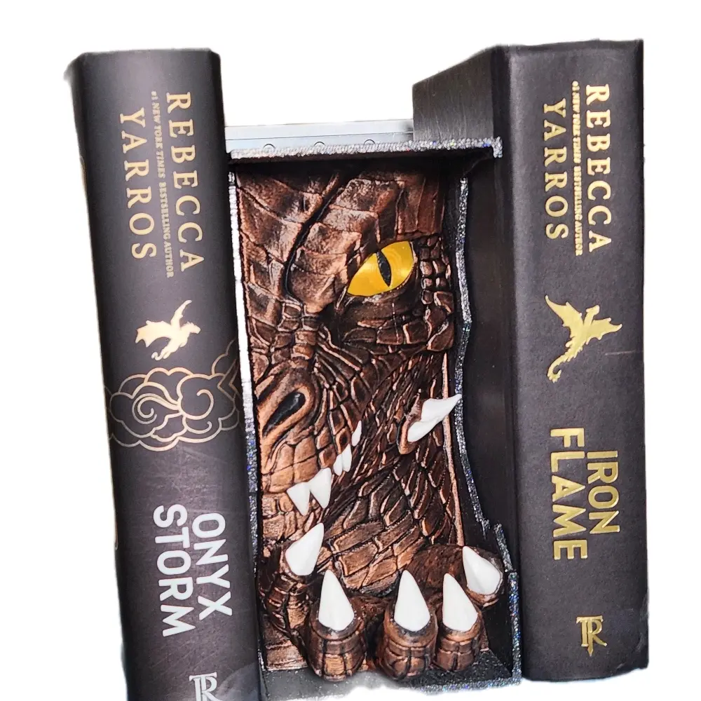 Dragon Book Nook. Book Shelf home decor