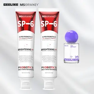 CEELIKE｜MSDRWIKEY Gift Oral Care Set: 2 SP-6 Probiotic Toothpastes + 1 Probiotic Oral Spray | Complete Oral Health and Long-Lasting Fresh Breath