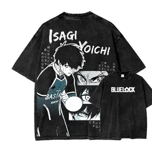 Blue Lock Isagi Yoichi Japanese Streetwear Graphic T-shirt1