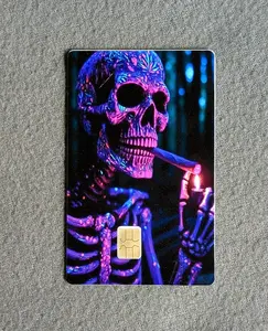 Midnight Toker Credit/Debit Card Sticker, Skin, Cover waterproof vinyl pvc card