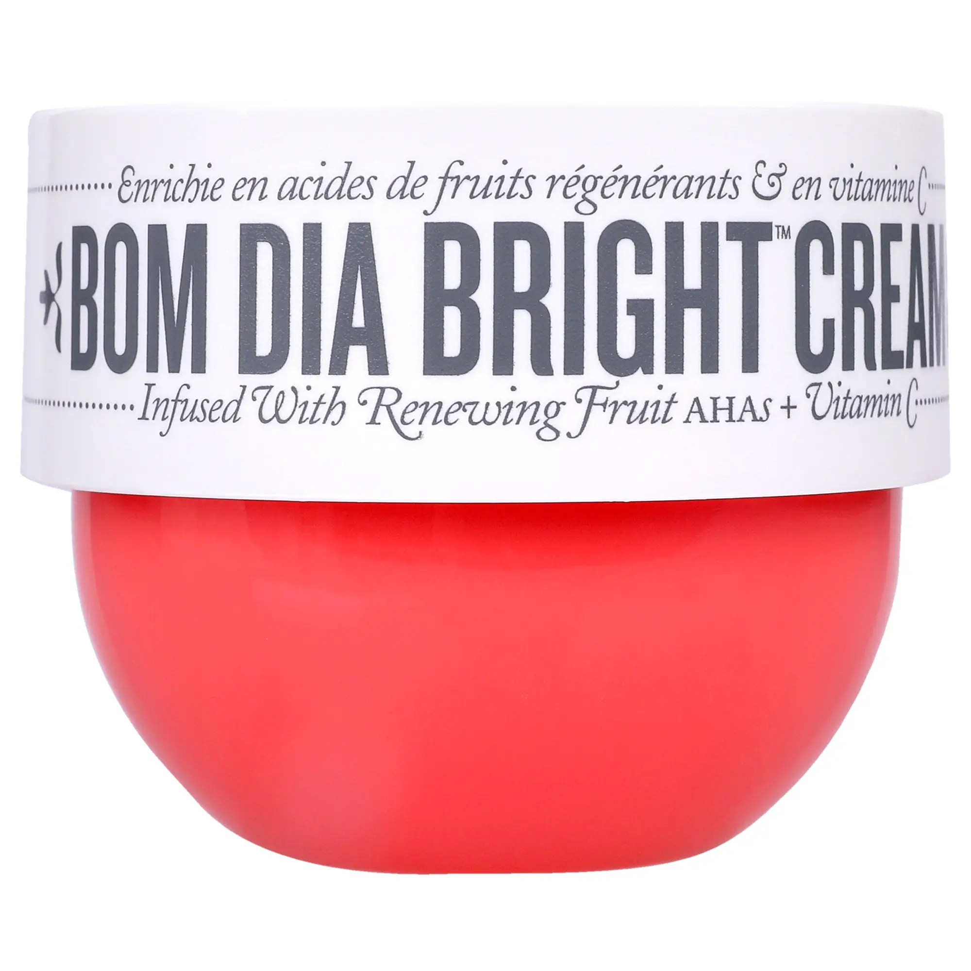 Sol de Janeiro Bom Dia Bright Cream - Unisex Daily Brightening Hydrating Moisturizer, 2.5 oz Body Care Cream