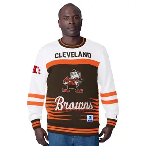 NFL Starter Men's Game Plan Retro Fleece Crewneck