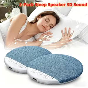 2026 Ultra-Slim Bone Conduction Pillow Speaker, Wireless Bluetooth Silent Sleep Aid Speaker, Portable Rechargeable Music Player, Compatible with iOS & Android, Ideal for Travel, Valentine’s Day, Back to School, Mother’s & Father’s Day Gifts