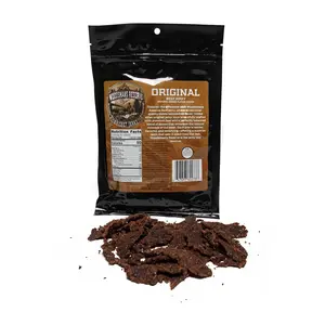 Woodsman's Reserve Original recipe brisket beef jerky.