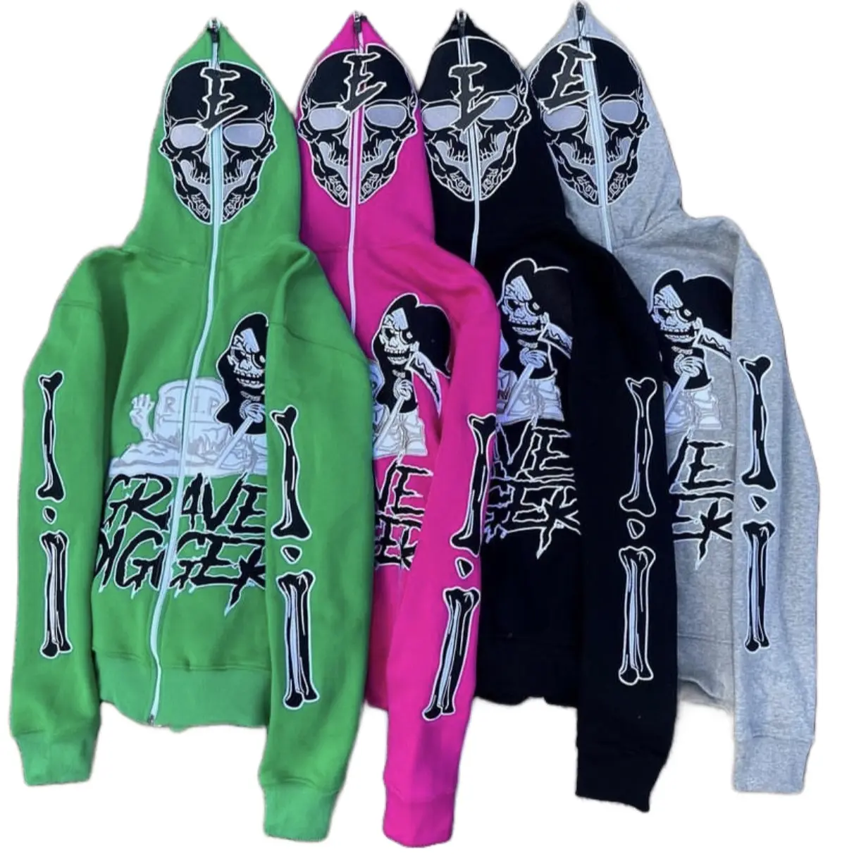 Grave Digger Full Zip hoodie