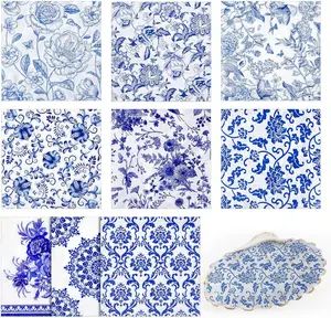 Decoupage Napkins 36 Pack 9 Styles Assorted Floral Decorative Decoupage Napkins Cocktail Paper