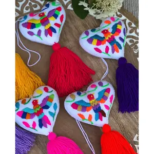 Pompon Otomi Keychain