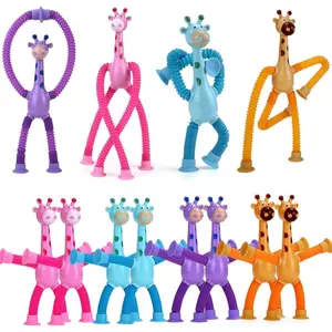 Birthday Party Favors Giraffe Suction Cup Toy, 12-Piece Set, Party Favors Assortment, Ideal for Tombola Prizes & Party Activities, Perfect Gift